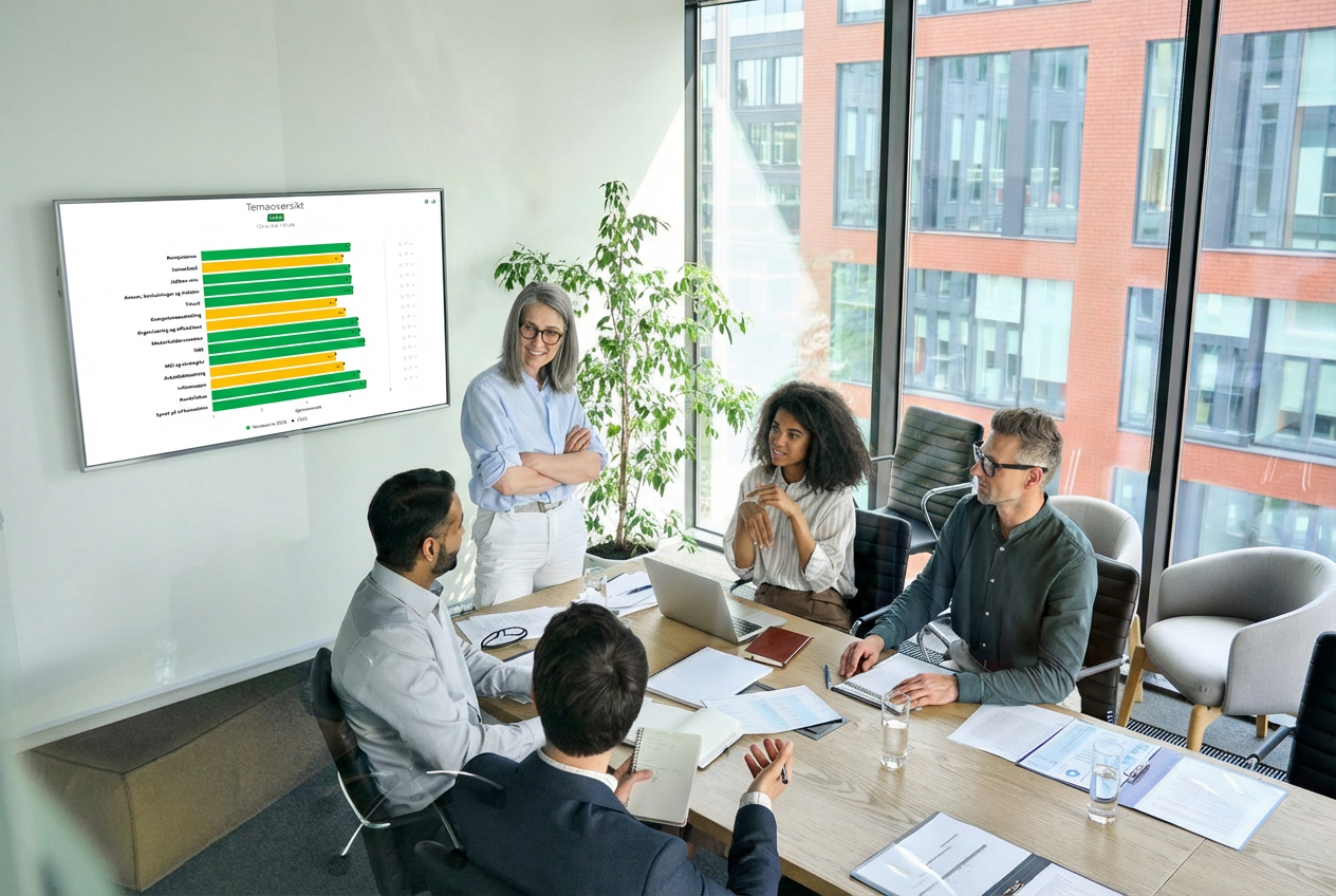 Medarbeiderundersøkelse resultatpresentasjon